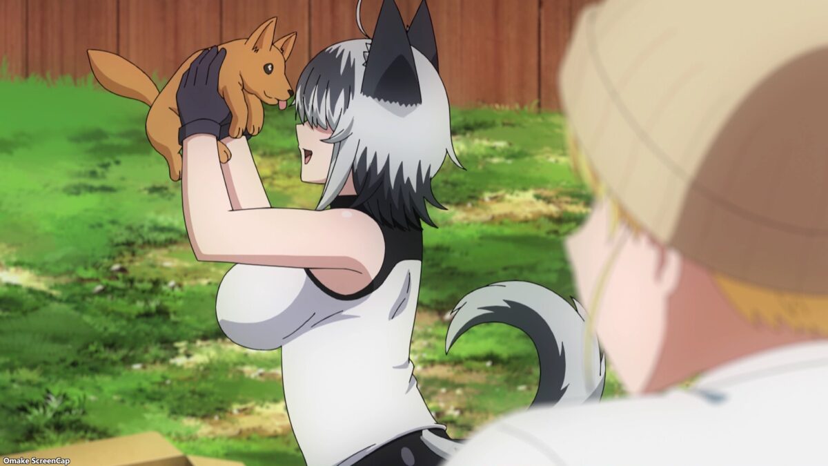 Plus Sized Elf Episode 10 Raika Holds Up Puppy