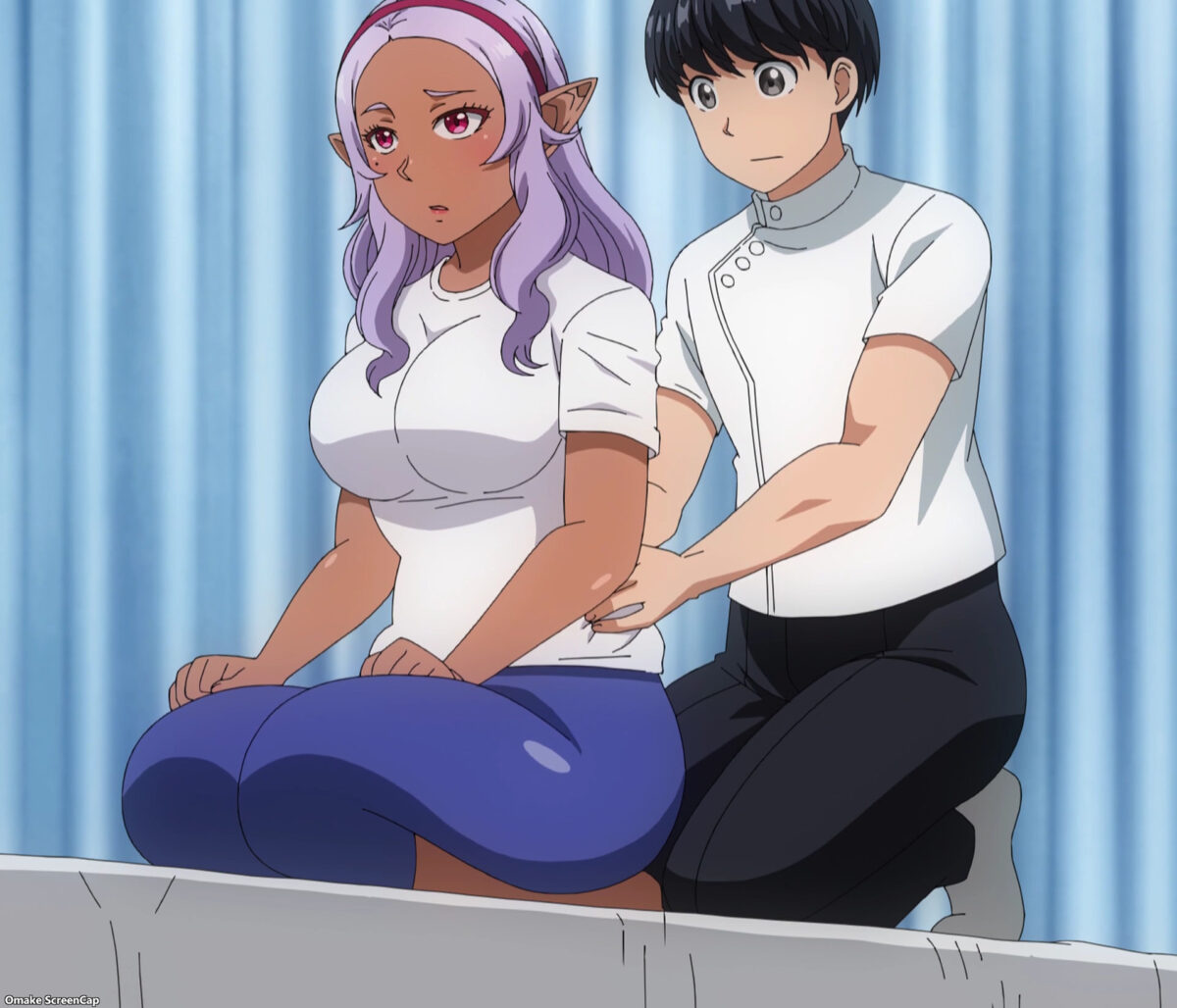 Plus Sized Elf Episode 11 Naoe Massages Kuroeda