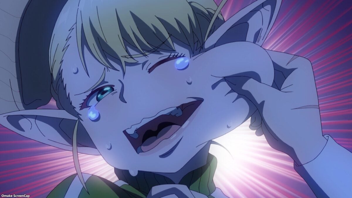 Plus Sized Elf Episode 11 Ooeda Pinches Elfuda's Cheek