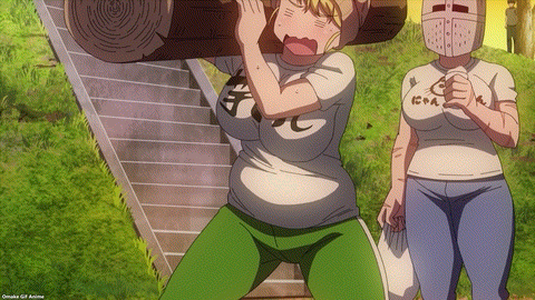 Plus Sized Elf Episode 12 [END] Ooeda Watches Elfuda Log Squats