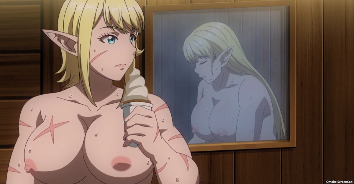 Plus Sized Elf Episode 12 [END] Ooeda Watches Elfuda In Sauna