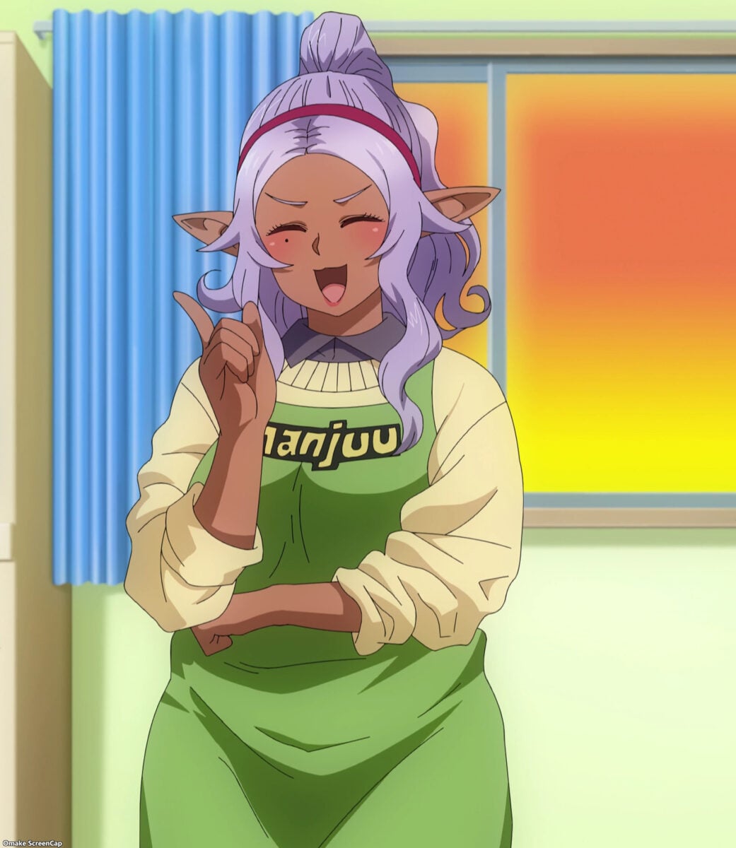 Plus Sized Elf Episode 9 Kuroeda Wears Apron