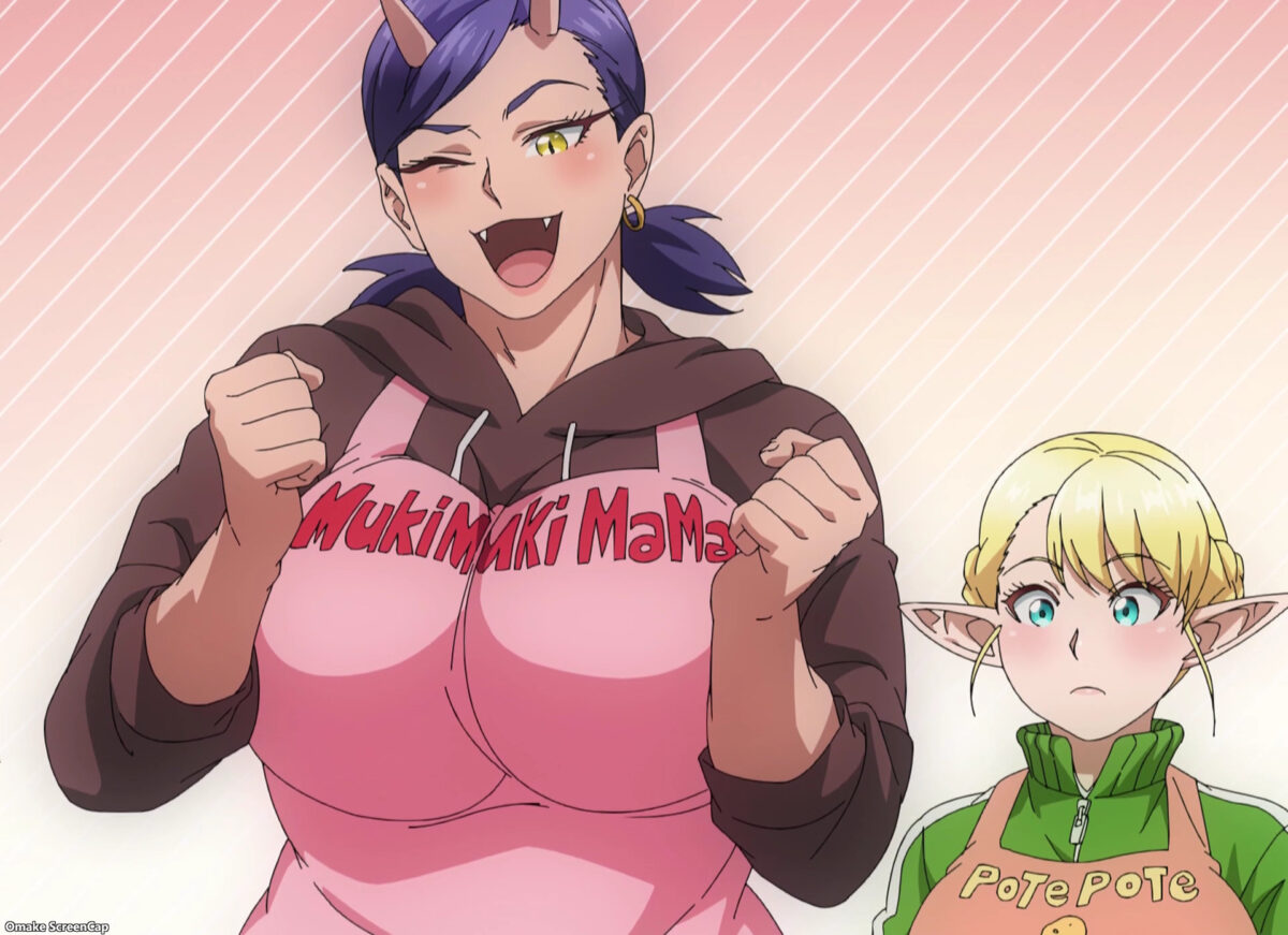 Plus Sized Elf Episode 9 Oga Kuroeda Wear Aprons