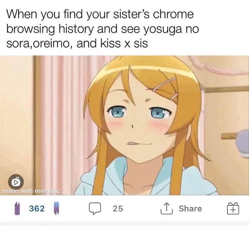 Anime Sister Meme