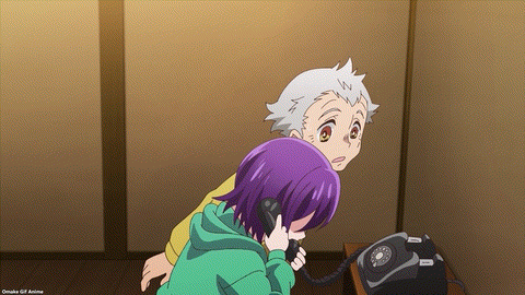 Acro Trip Episode 1 Chizuko Stretches Phone Cord