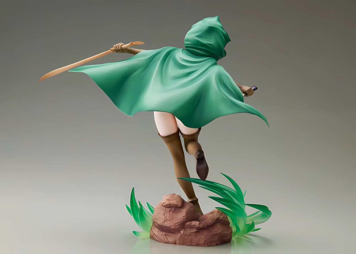 AliceGlint DanMachi Ryu Lion Figure Back View Cropped