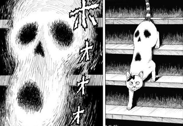 Cat Diary Manga Skull