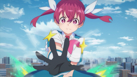 Kabushikigaisha Magilumiere Episode 2 Kana Activates Broom Cannon