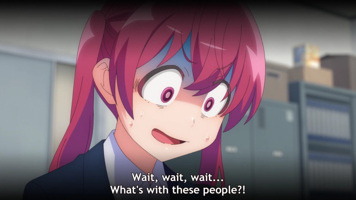 Kabushikigaisha Magilumiere Episode 2 Kana Has Questions