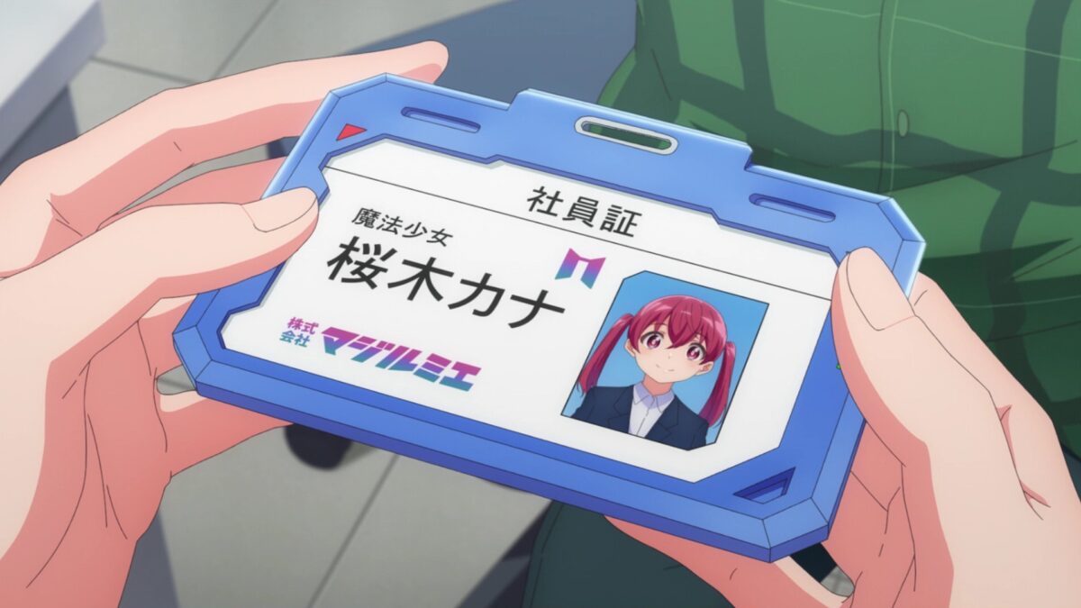 Kabushikigaisha Magilumiere Episode 2 Kana Magilumiere Badge