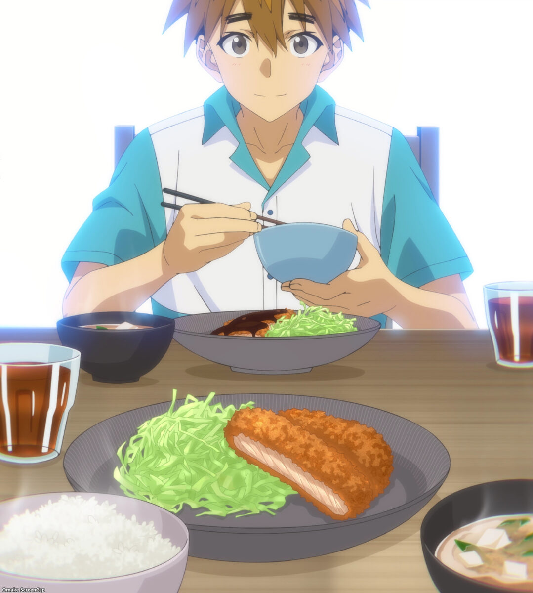 Kimi Wa Meido Sama Episode 1 Hitoyoshi And Tonkatsu Meal