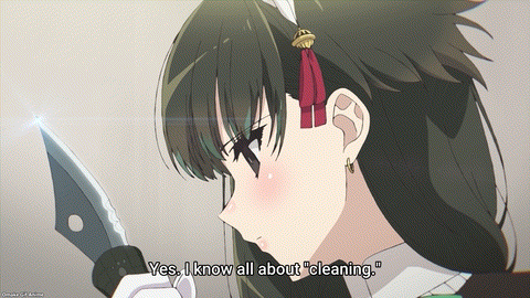 Kimi Wa Meido Sama Episode 1 Yuki Knows About Cleaning