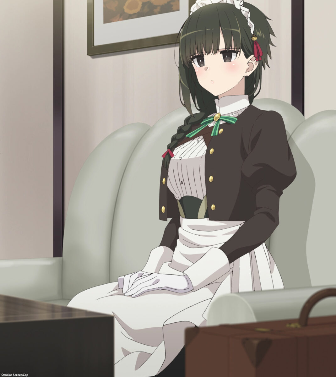 Kimi Wa Meido Sama Episode 1 Yuki Sits On Couch