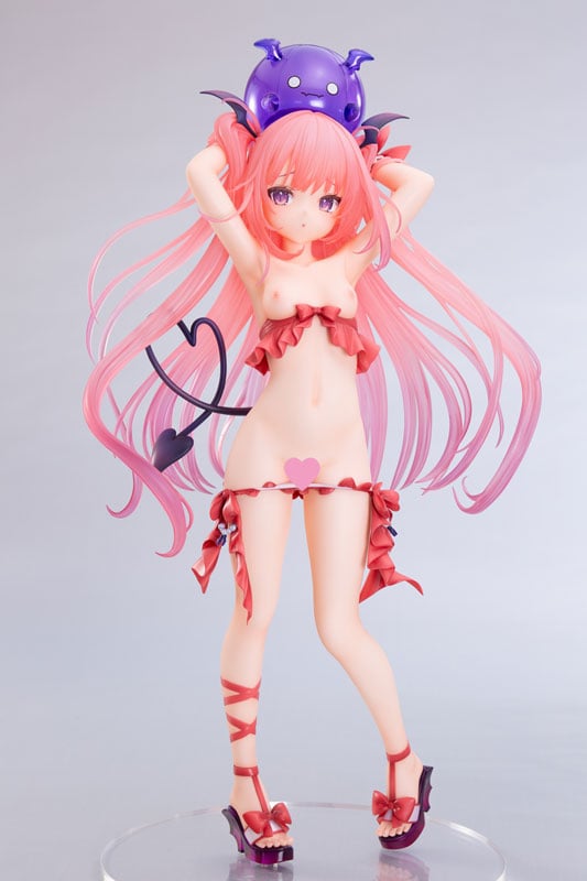 Orchidseed Succubus Lulumn Swimsuit Figure Nsfw Full Front View 02