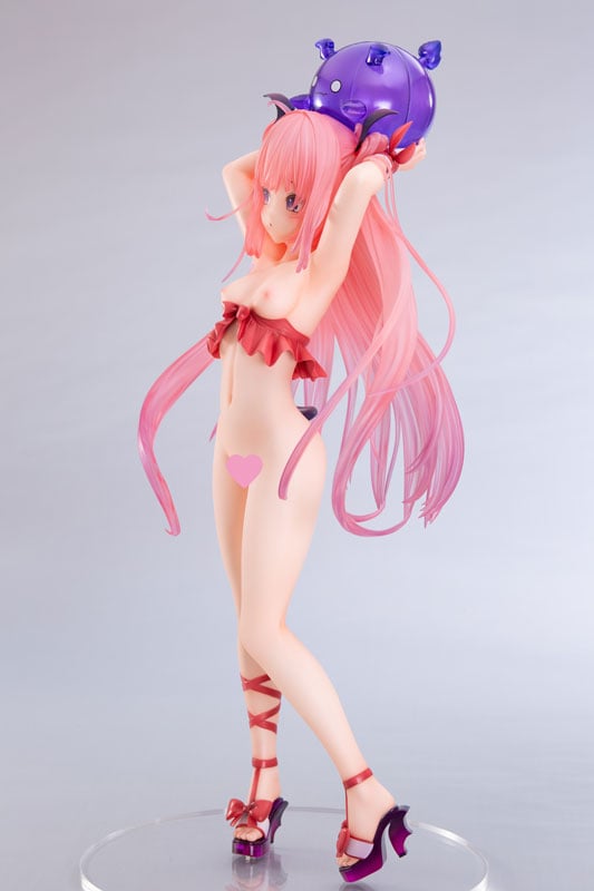 Orchidseed Succubus Lulumn Swimsuit Figure Nsfw Left Side View 02
