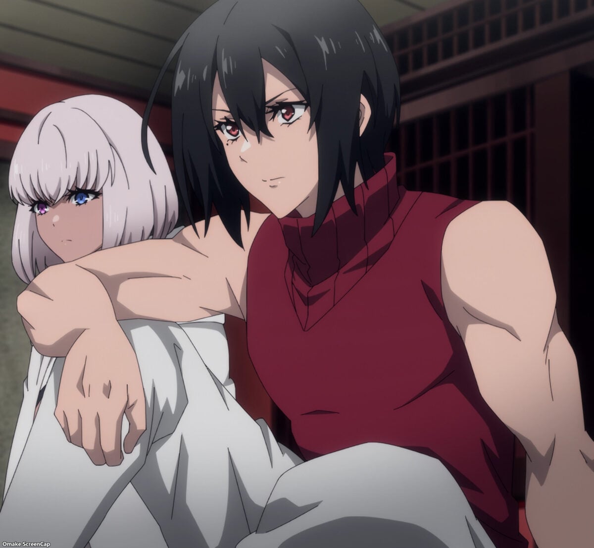 Wajutsushi Episode 4 Noel Sits With Alma