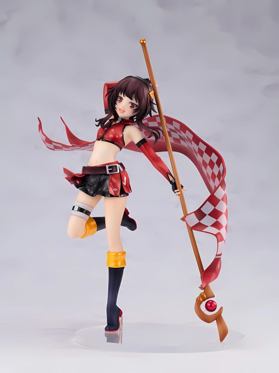 KD Colle Konosuba Megumin Grid Girl Figure Full View