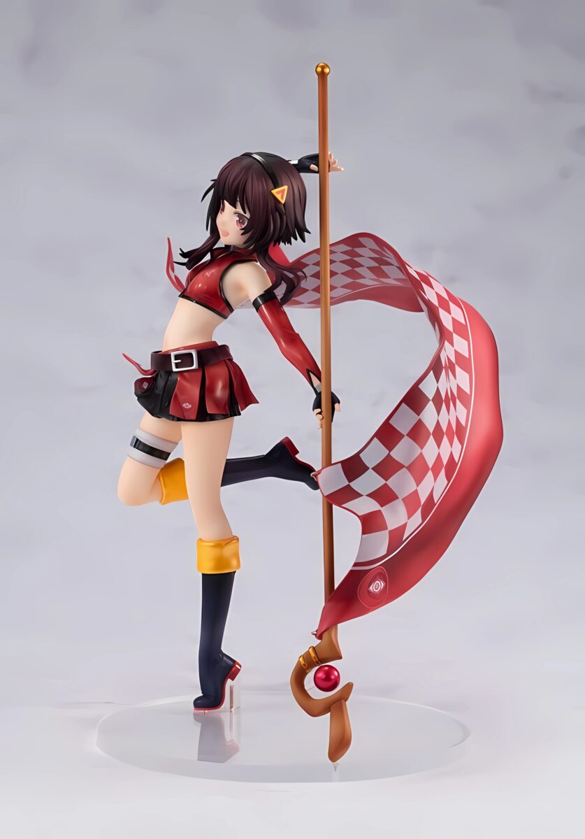 KD Colle Konosuba Megumin Grid Girl Figure Left View