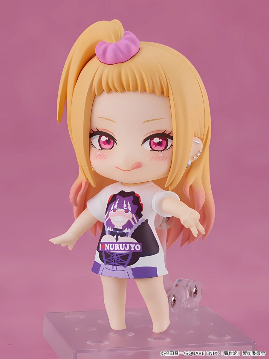 Marin Kitagawa Merch GSC Nendoroid My Dress Up Darling Marin Slippery Girls Tee Hee Face