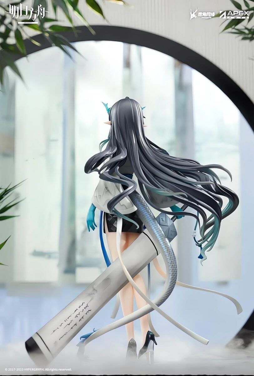 Apex Arkights Dusk Ukiyo No Kaze Figure Front Promo Shot Back View