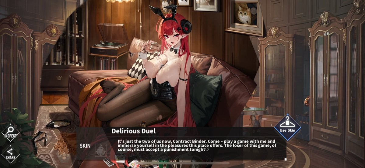 Azur Lane Skin Removal Hindenburg Delirious Duel Outfit