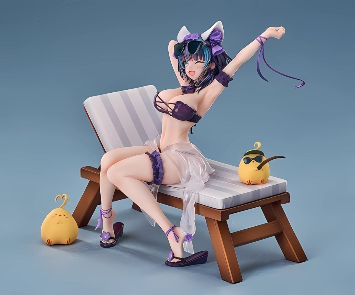 Good Smile Art Shanghai Azur Lane Cheshire Summer Date Figure Side View 01