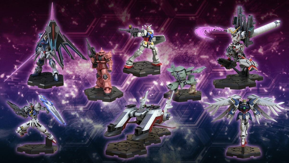 Gundam Assemble Preview Figures