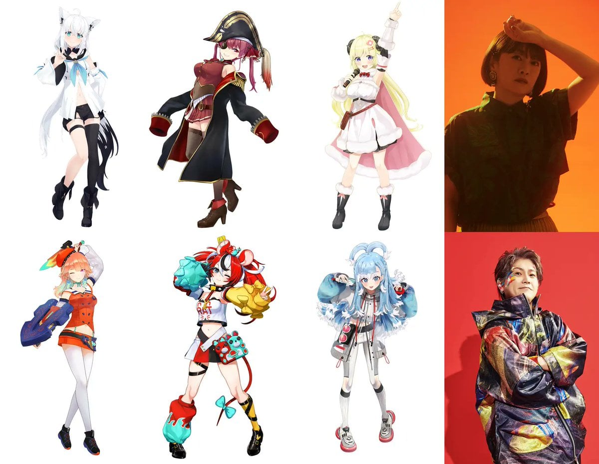 Hololive VTubers One Piece Themes 2