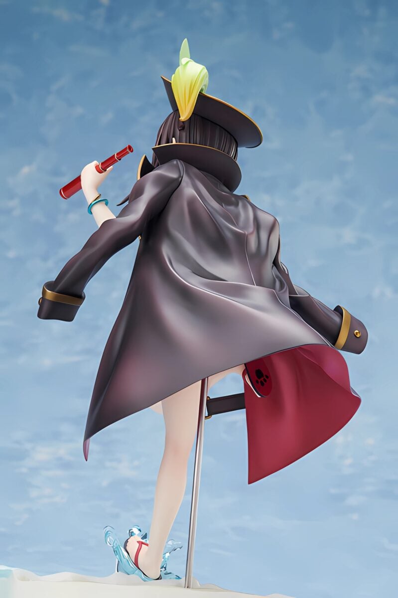 KD Colle KonoSuba Megumin Cosplay On The Beach Figure Back View Full