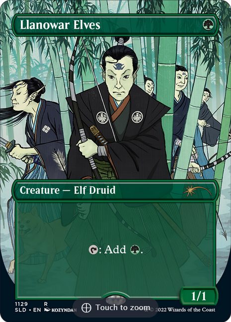 Llanowar Elves Secret Lair Drop
