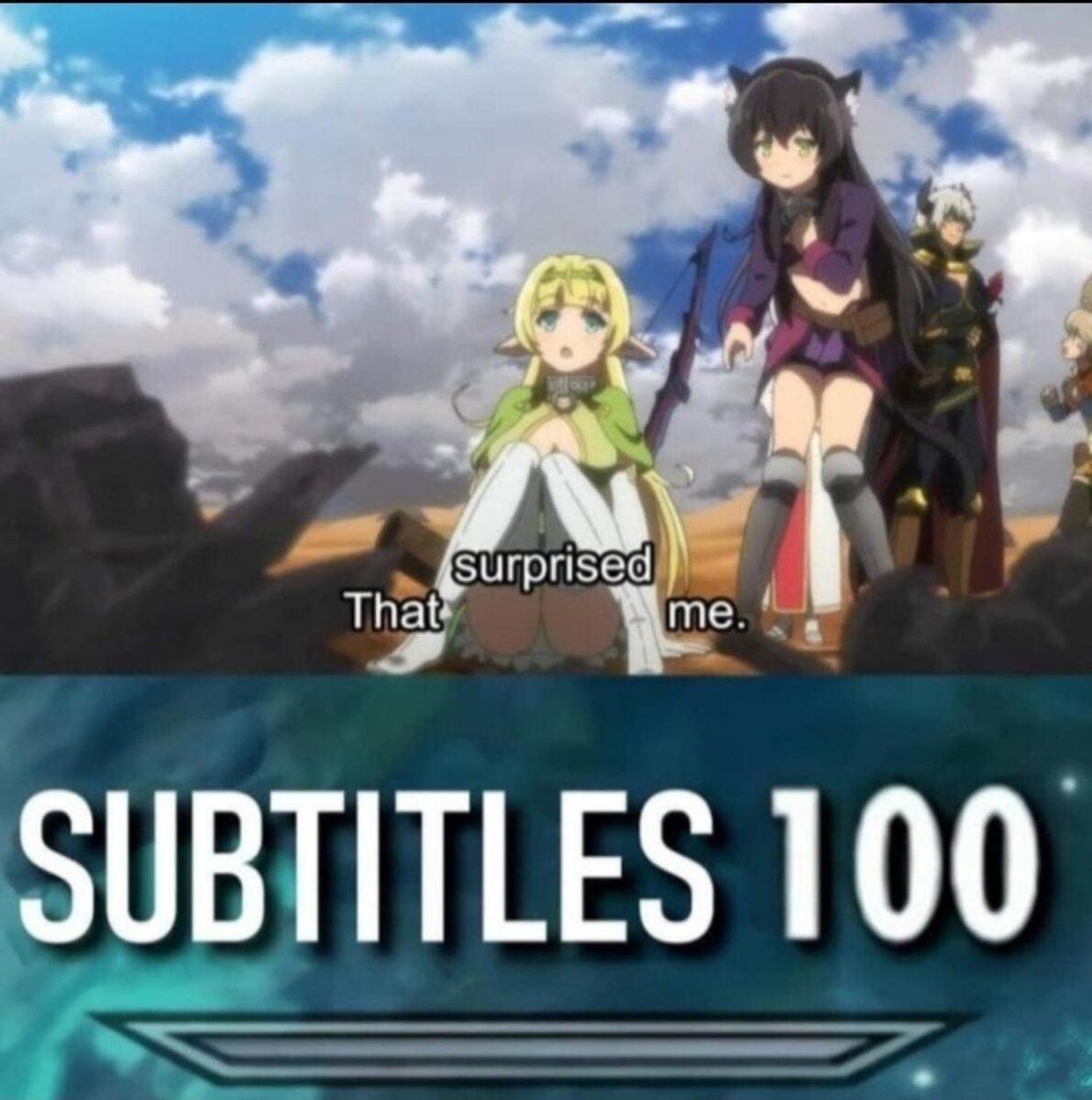 Funny Anime Subtitles How Not To Summon A Demon Lord