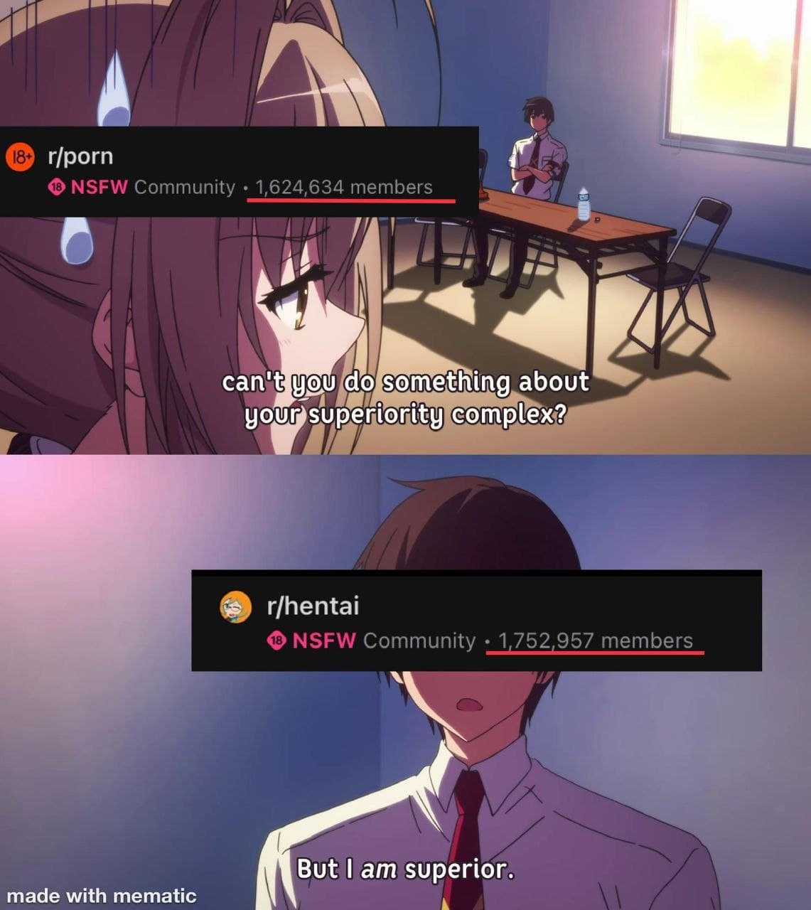 Hentai Vs Porn, Which Is Better? Meme