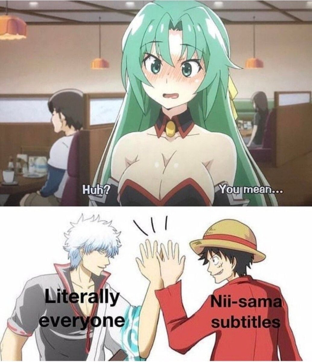 More Funny Anime Subtitles