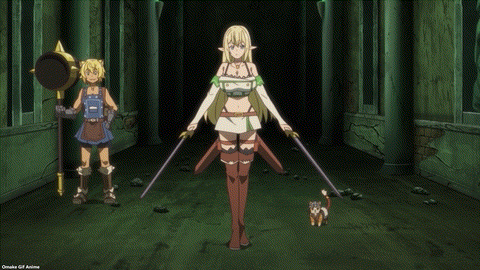 Beheneko Episode 2 Aria Rushes Dual Swords