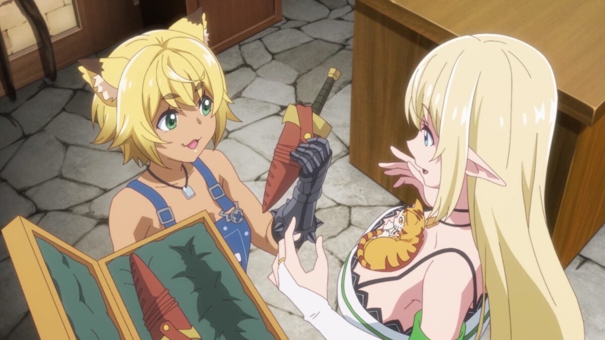 Beheneko Episode 2 Vulcan Gives Aria Daggers