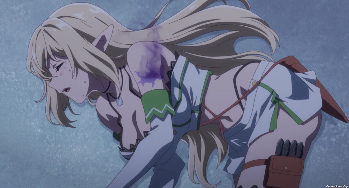 Beheneko Episode 3 Aria Suffers Poison Wound