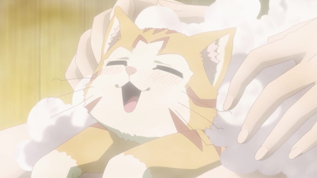 Beheneko Episode 3 Tama Enjoys Suds