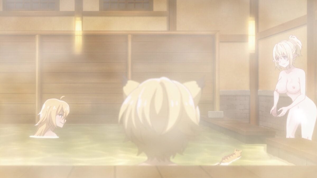Beheneko Episode 4 Aria Calls For Tama Bath