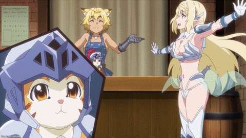 Beheneko Episode 4 Aria Hopping Armor Test