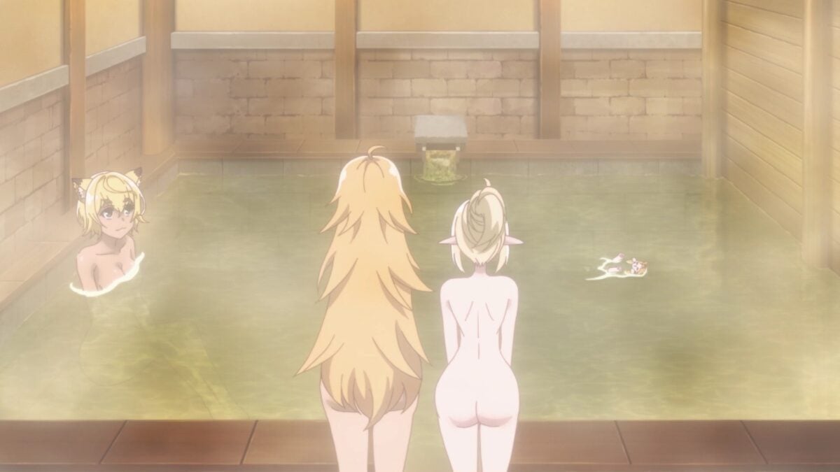 Beheneko Episode 4 Girls Enter Hot Bath
