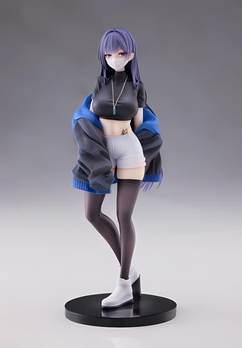 Biya Maxcute Masked Girl Yuna Figure Front Full