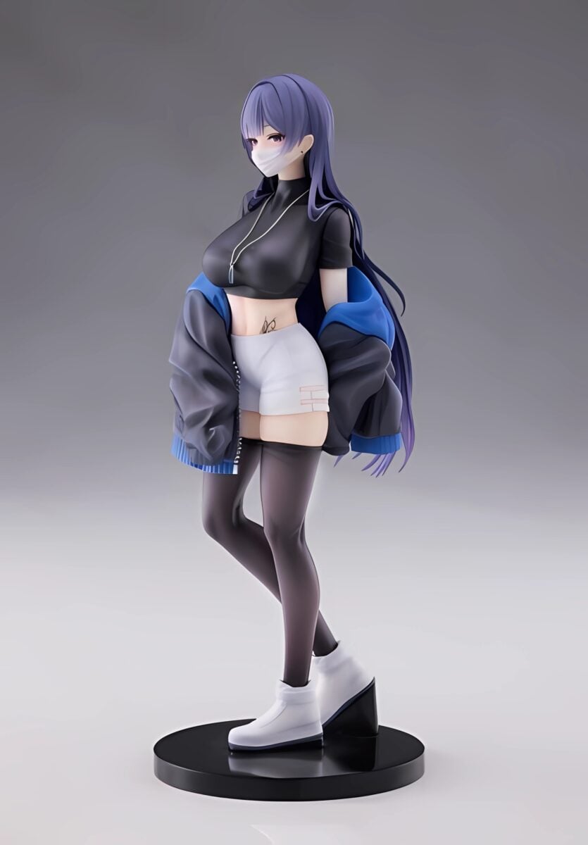 Biya Maxcute Masked Girl Yuna Figure Side View