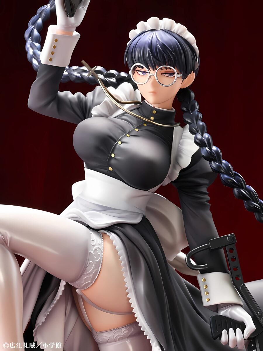 Medicos Entertainment Black Lagoon Roberta Nightmare Maid Figure Cropped View