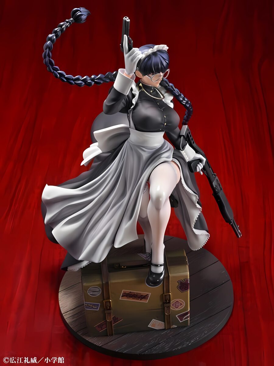 Medicos Entertainment Black Lagoon Roberta Nightmare Maid Figure Top View 02