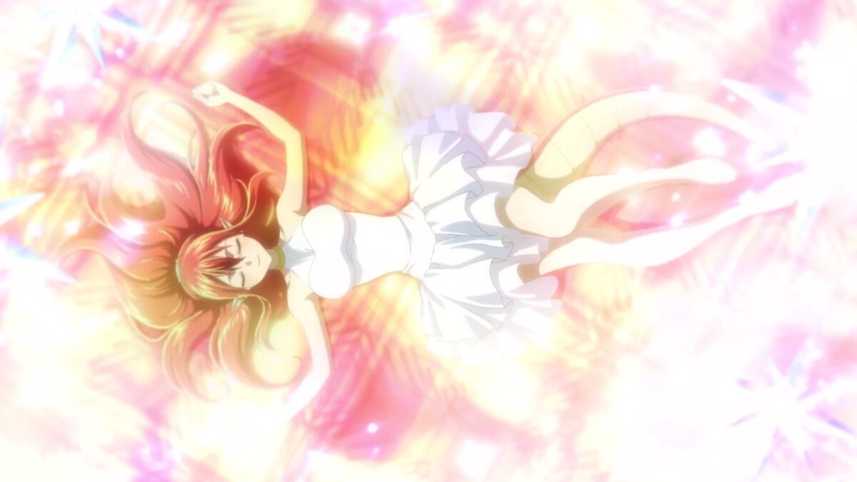 Salaryman Ga Isekai Ni Ittara Shitennou Ni Natta Hanashi ED Urmander Wears White Dress