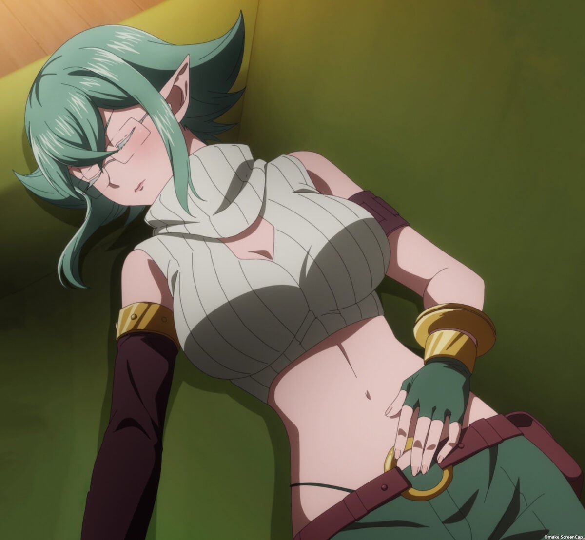 Salaryman Ga Isekai Ni Ittara Shitennou Ni Natta Hanashi Episode 4 Sylphid Lies Down On Couch