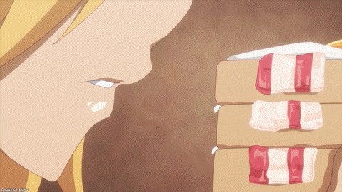 Beheneko Episode 5 Stella Bites Bacon Egg Toast