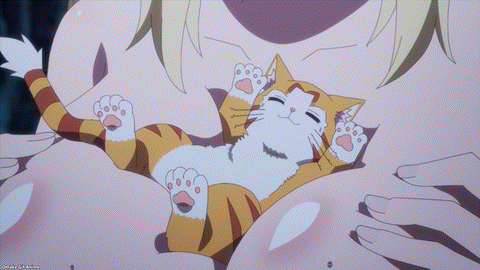 Beheneko Episode 5 Stella Boobs Mush Tama