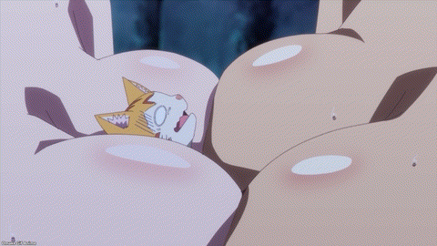 Beheneko Episode 5 Tama Boob Crush