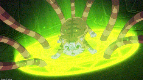 Beheneko Episode 5 Tama Defeats Slime Tentacle Monster